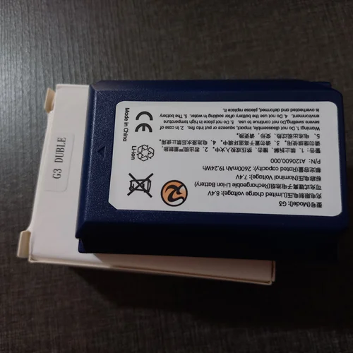 باتری دوبل G3 با درب پشت مشکی (سلول درجه یک وارداتی با گارانتی )