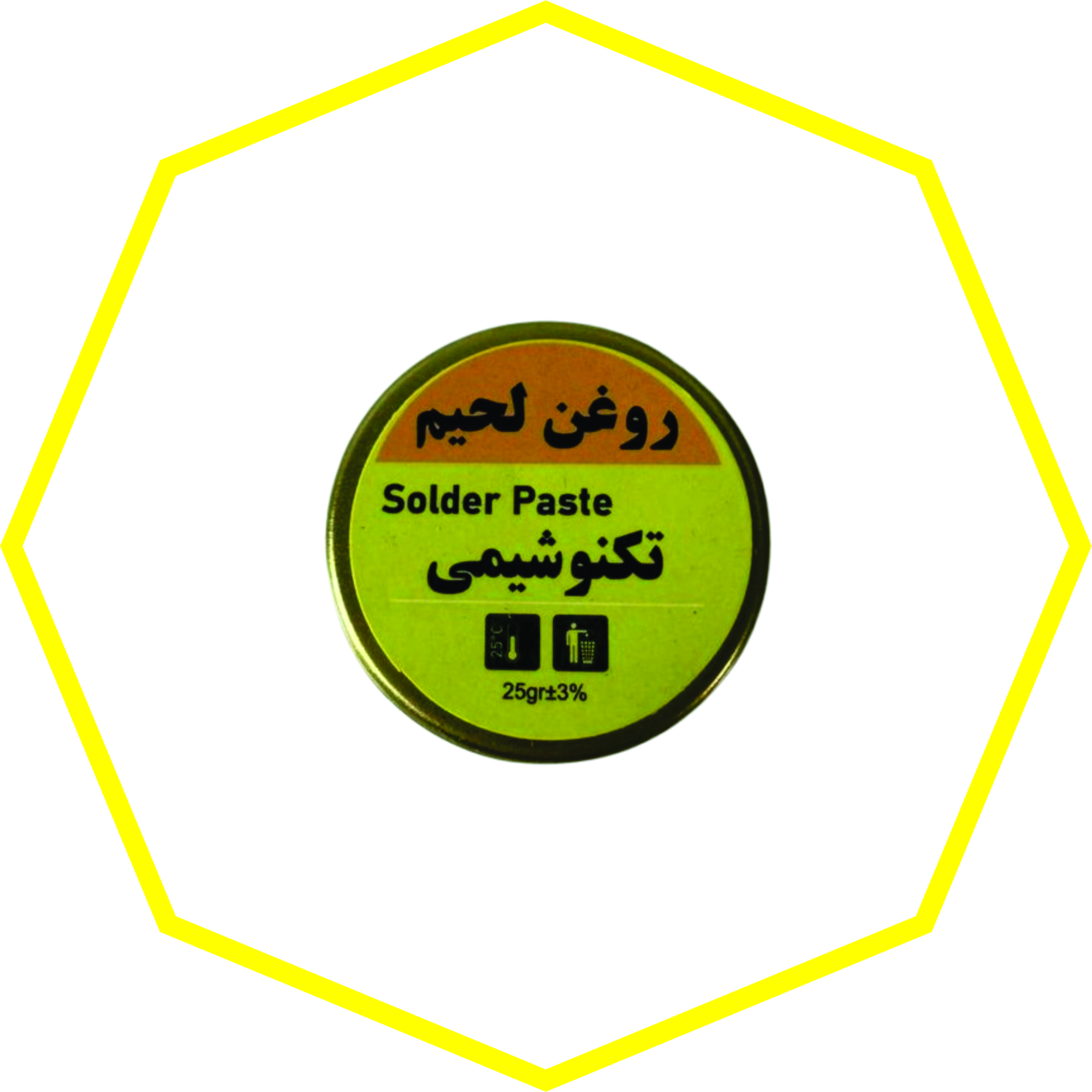 روغن لحیم 25 گرمی تکنو شیمی