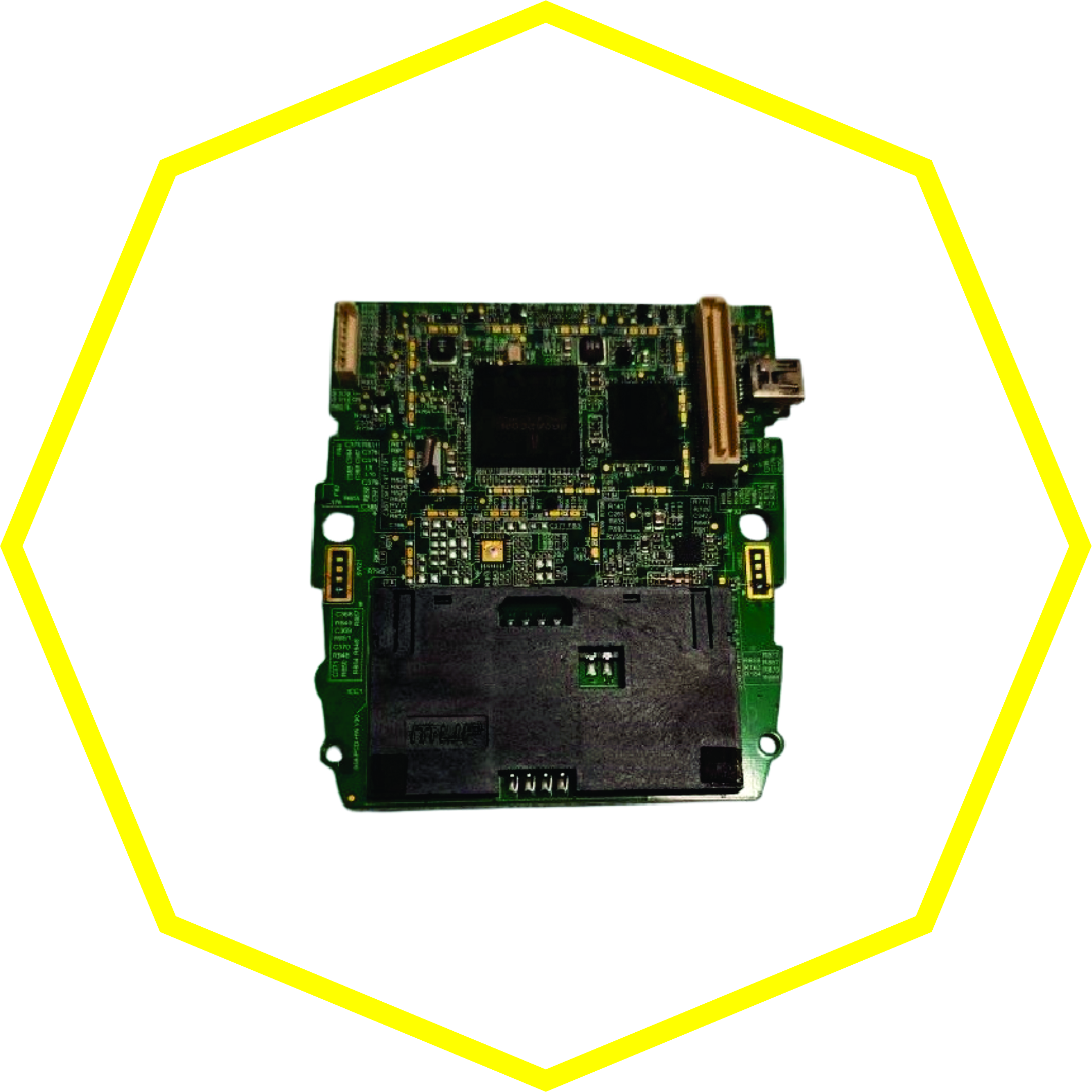 برد اصلی S90  سیاه سفید (برد CPU)