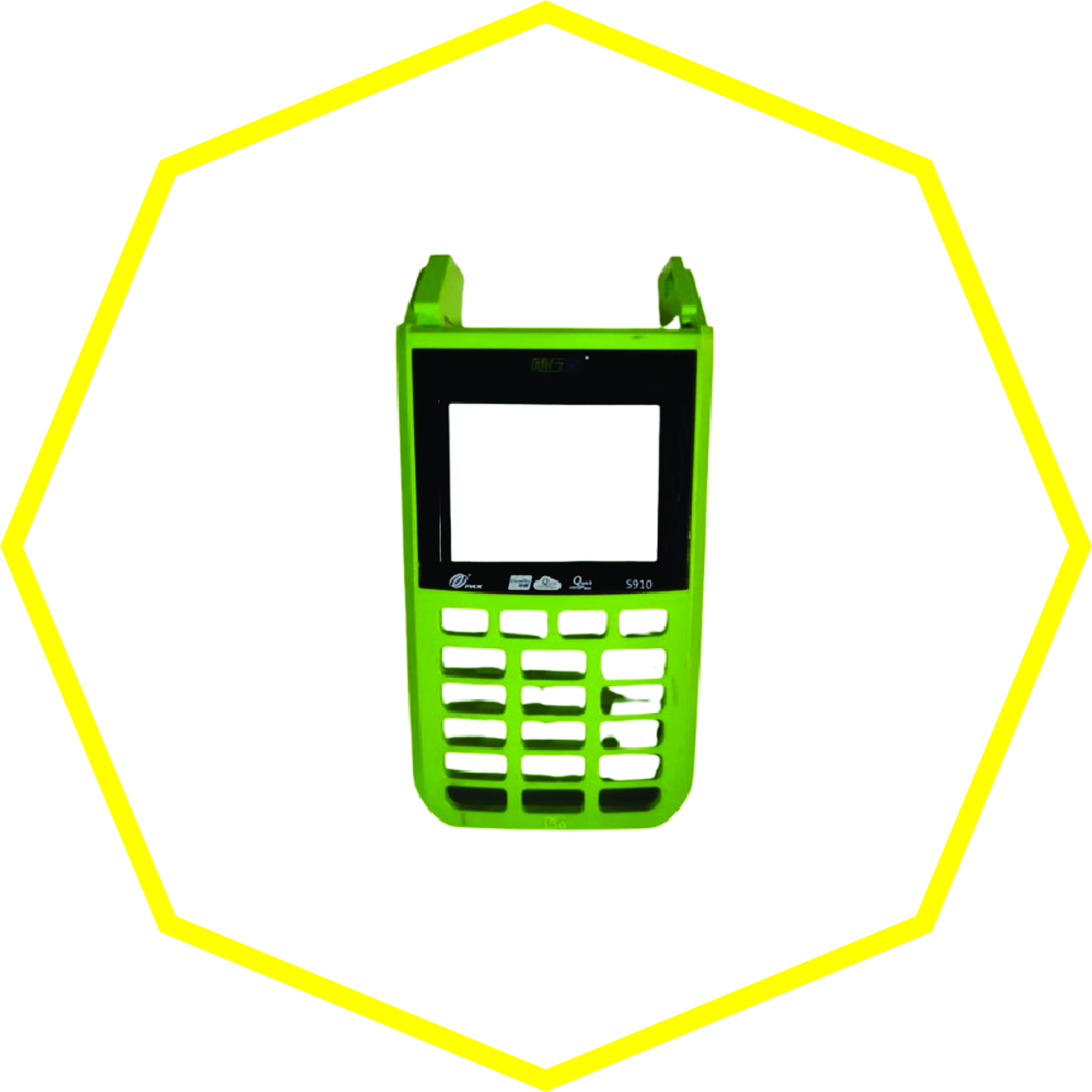 قاب رویی استوک S910 سبز